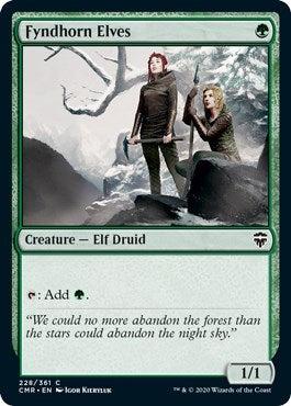 Fyndhorn Elves [Commander Leg
