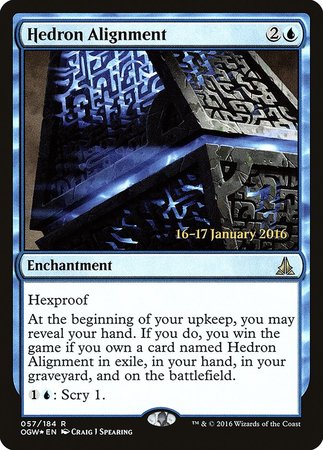 Hedron Alignment [Oath of the Gatewatch Promos]