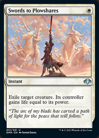 Swords to Plowshares [Dominaria Remastered]