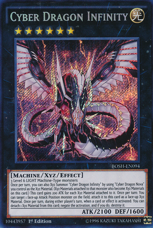 Cyber Dragon Infinity [BOSH-EN094] Secret Rare