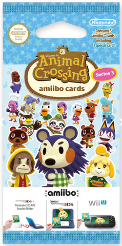 Animal Crossing amiibo Card Series 3 Pack