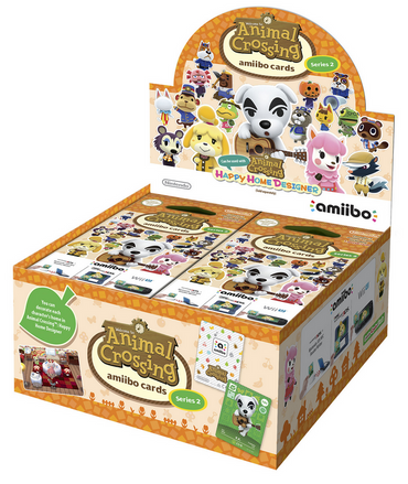 amiibo Animal Crossing Cards Series 2 CDU (42 packs)