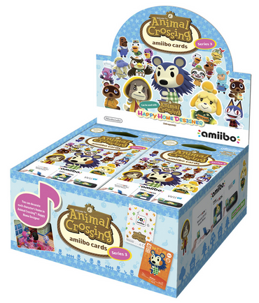 amiibo Animal Crossing Cards Series 3 CDU (42 packs)