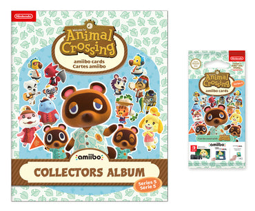 Animal Crossing Amiibo Card Collectors Album - Series 5 (includes 1 pack of cards)