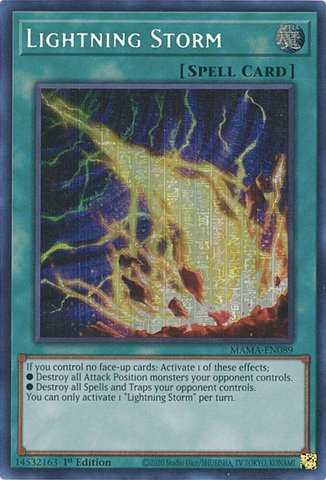Lightning Storm [MAMA-EN089] Ultra Pharaoh's Rare